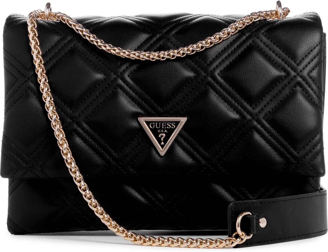 Guess Deesa Small Convertible Crossbody Flap - Black