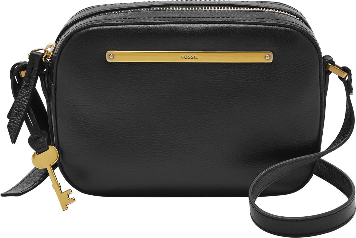 Fossil Liza Leather Camera Bag - Black