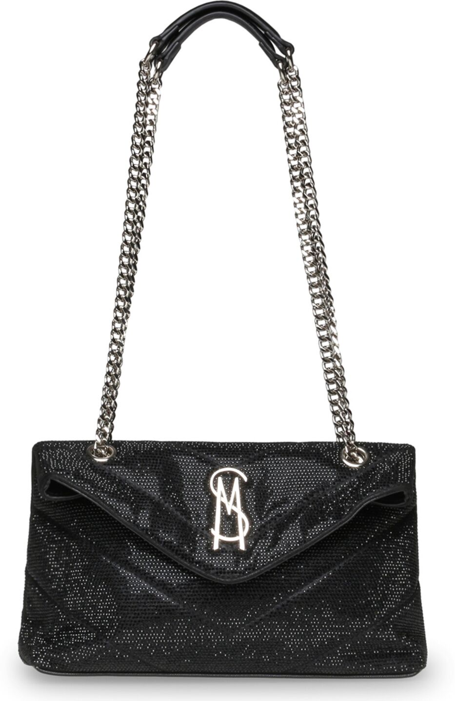 Steve Madden Women's Bbelzer-c Glitzy Shoulder Bag - Black