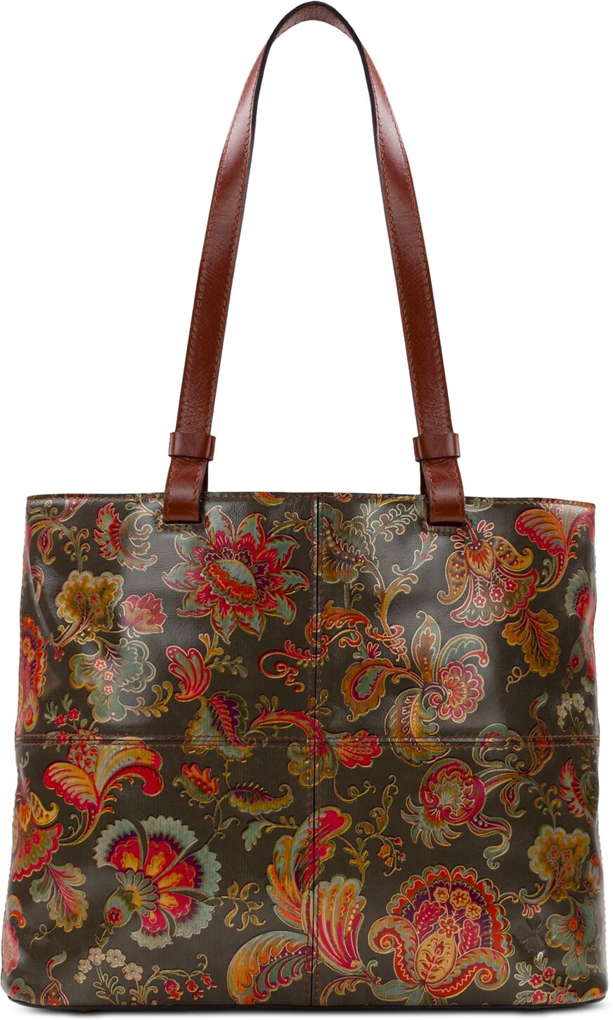 Patricia Nash Danville Leather Tote, Created for Macy's - Vintage Italian Floral