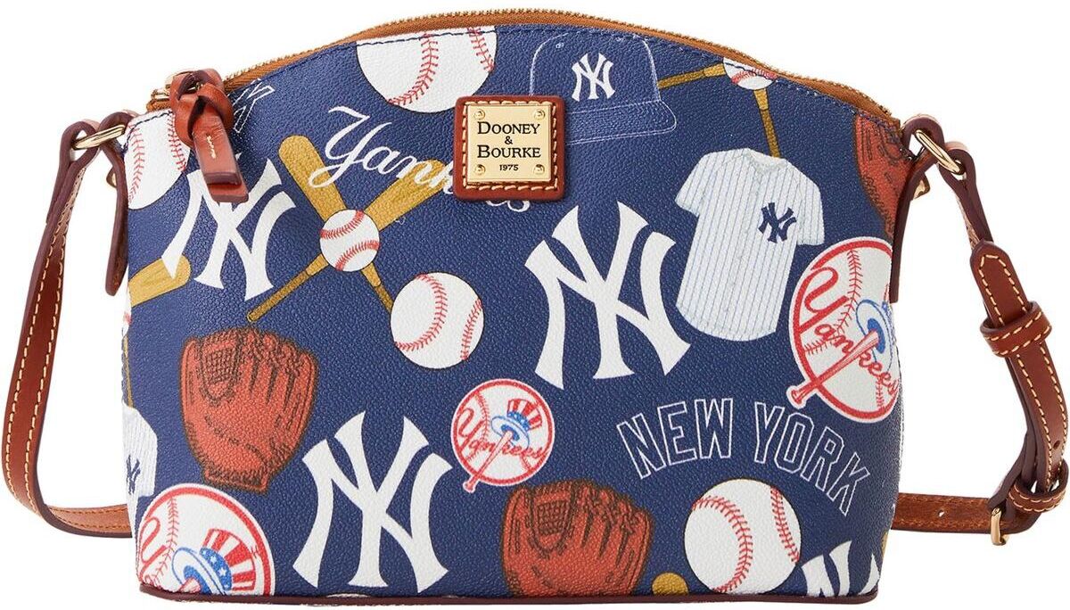 Dooney & Bourke Women's Dooney & Bourke New York Yankees Game Day Suki Crossbody Bag - Royal