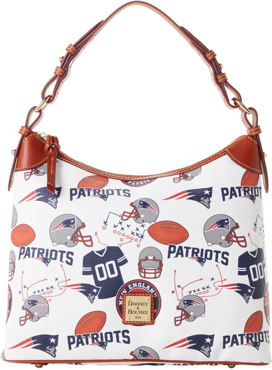 Dooney & Bourke Women's Dooney & Bourke New England Patriots Game Day Hobo Handbag - White Multi