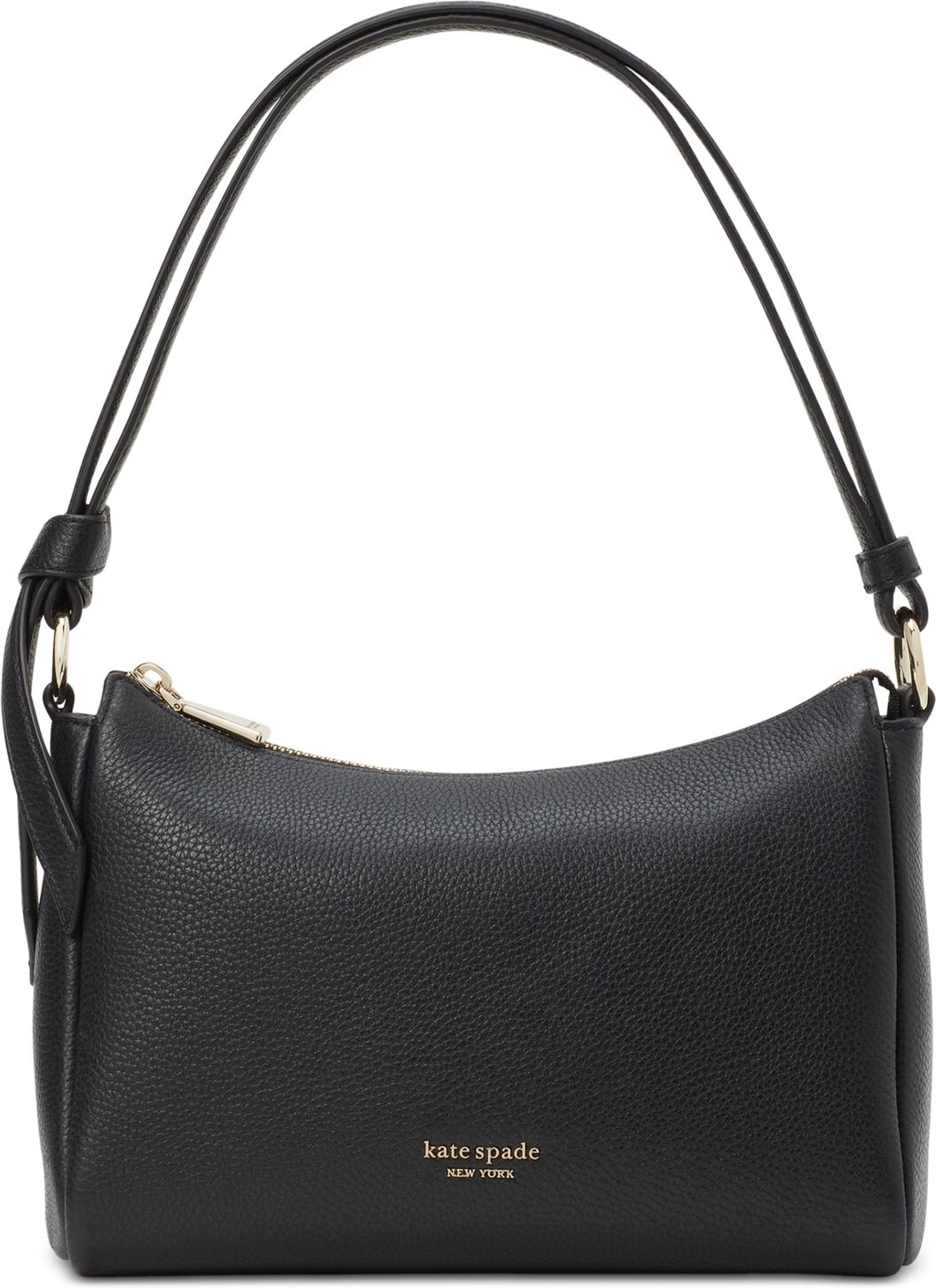 Kate Spade New York kate sapde new york Knott Small Pebbled Leather Shoulder Bag - Black