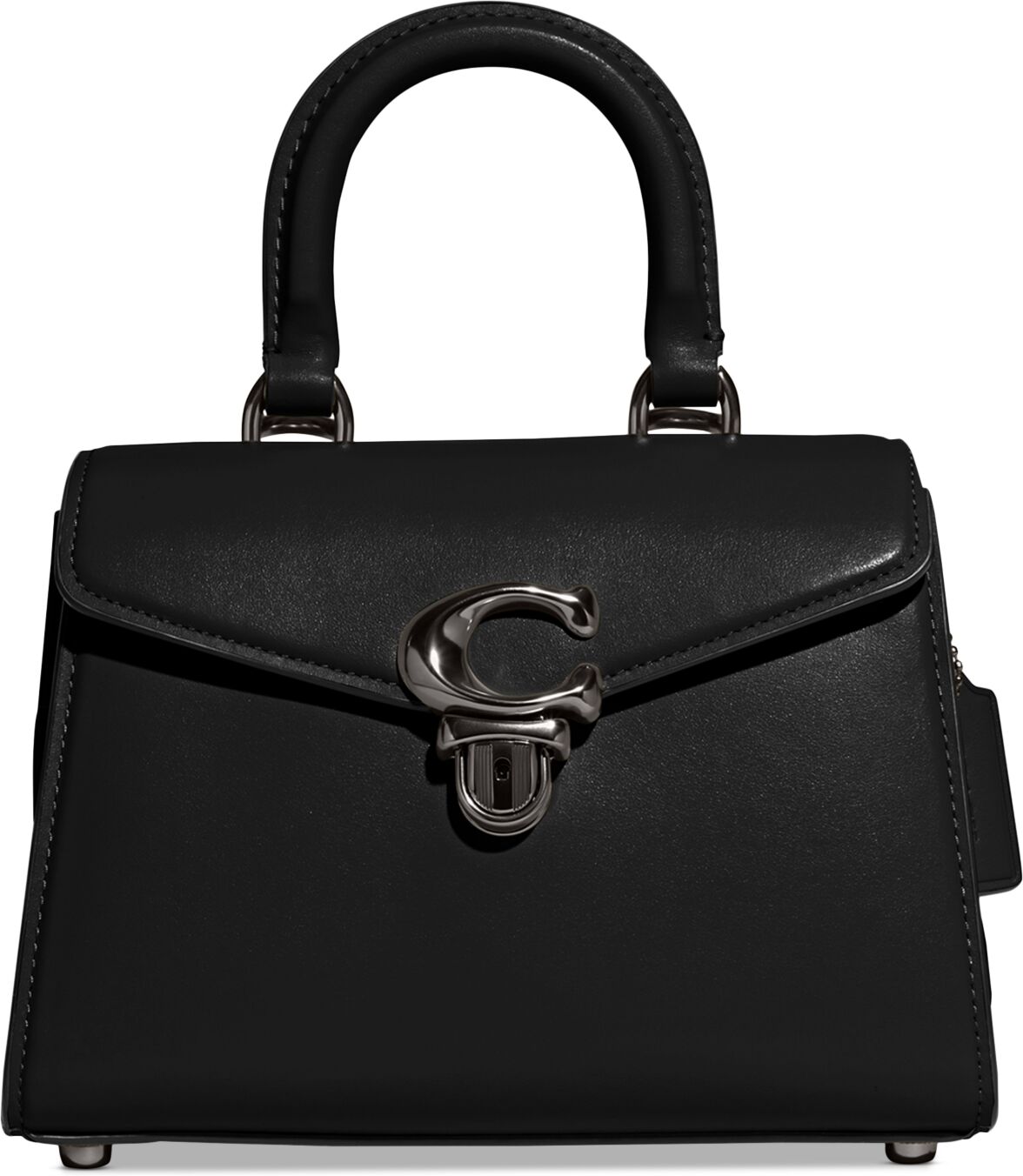 Coach Sammy 21 Luxe Refined Leather Small Satchel - Black