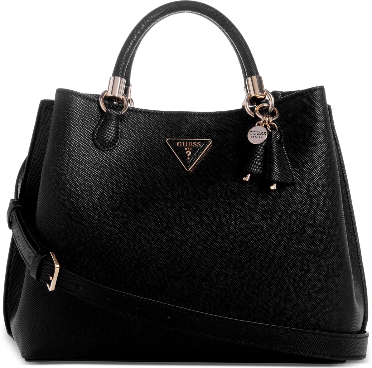 Guess Gizele Large Girlfriend Carryall - Black