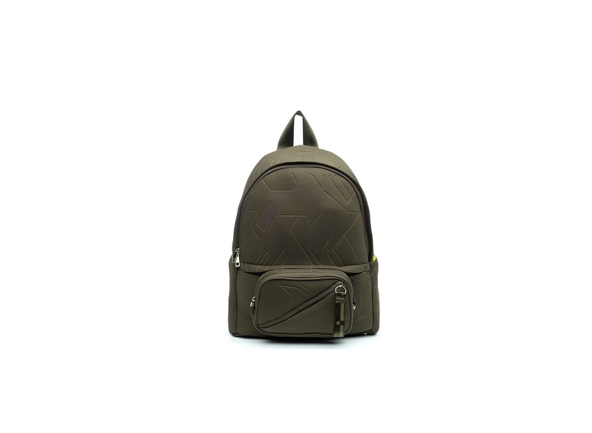 Go Dash Dot Maya Backpack with matching crossbody/belt bag - Olive
