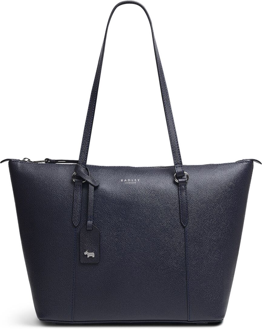 Radley London Women's Angel Street Medium Leather Ziptop Tote Bag - Ink