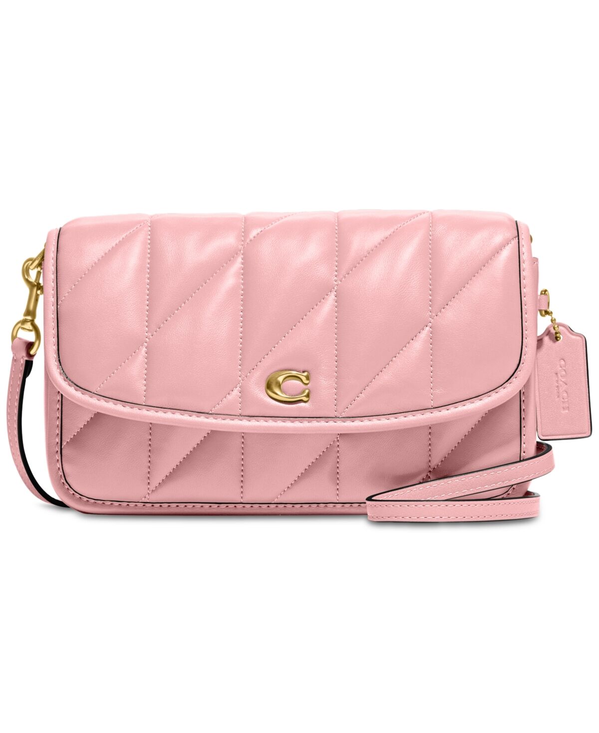 Coach Quilted Pillow Leather Hayden Crossbody - Bubblegum