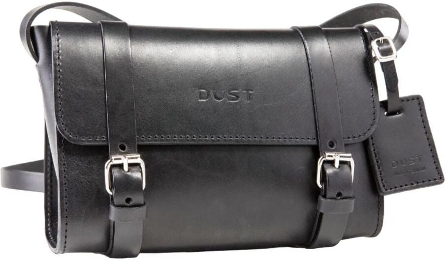 The Dust Company Leather Cross body Bag - Black