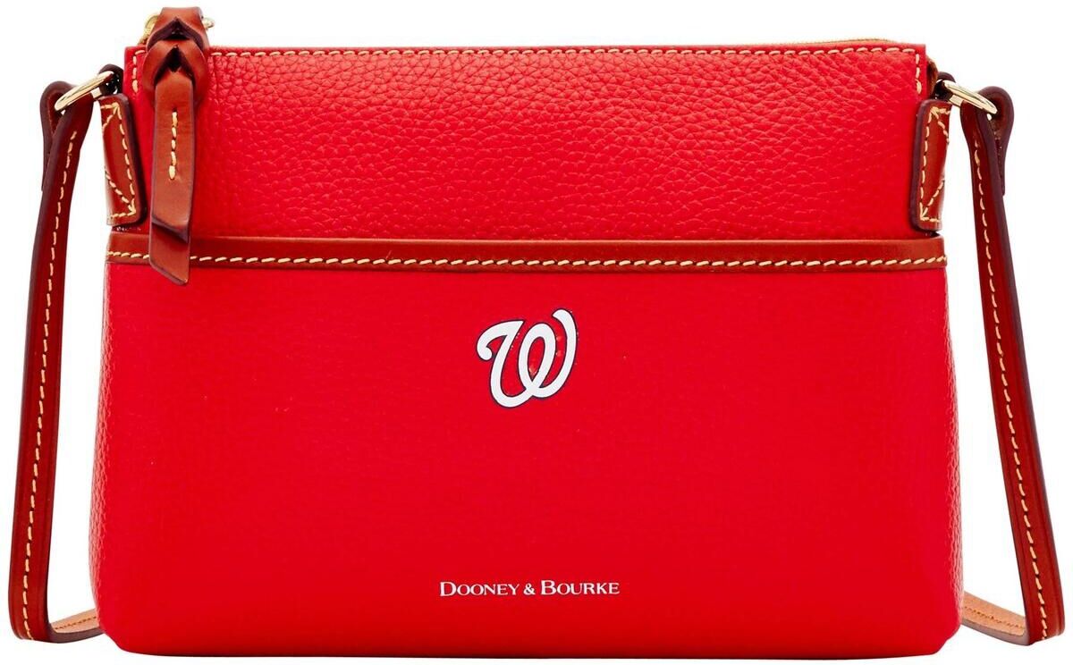 Dooney & Bourke Women's Dooney & Bourke Washington Nationals Pebble Ginger Crossbody - Red