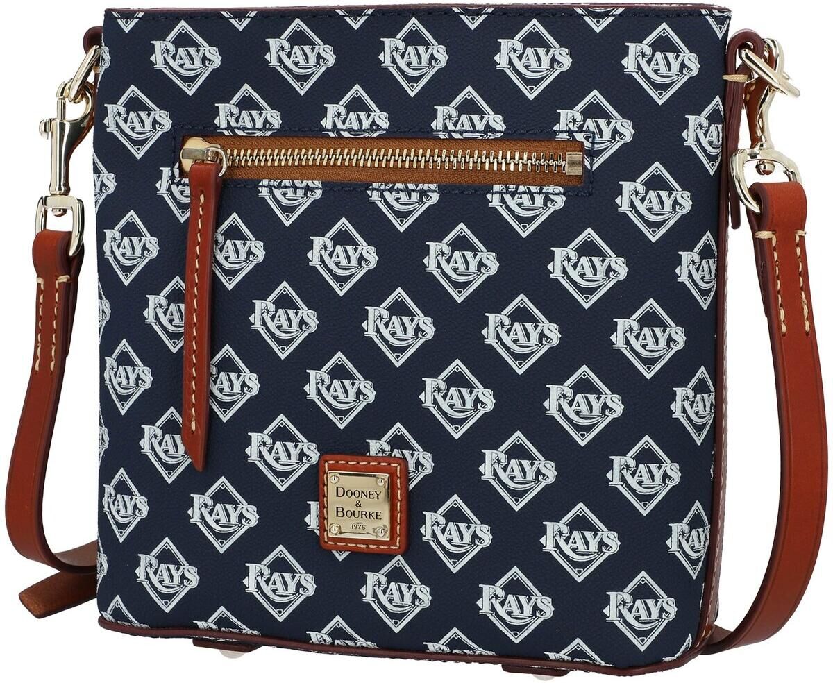 Dooney & Bourke Women's Dooney & Bourke Tampa Bay Rays Signature Small Zip Crossbody - Navy