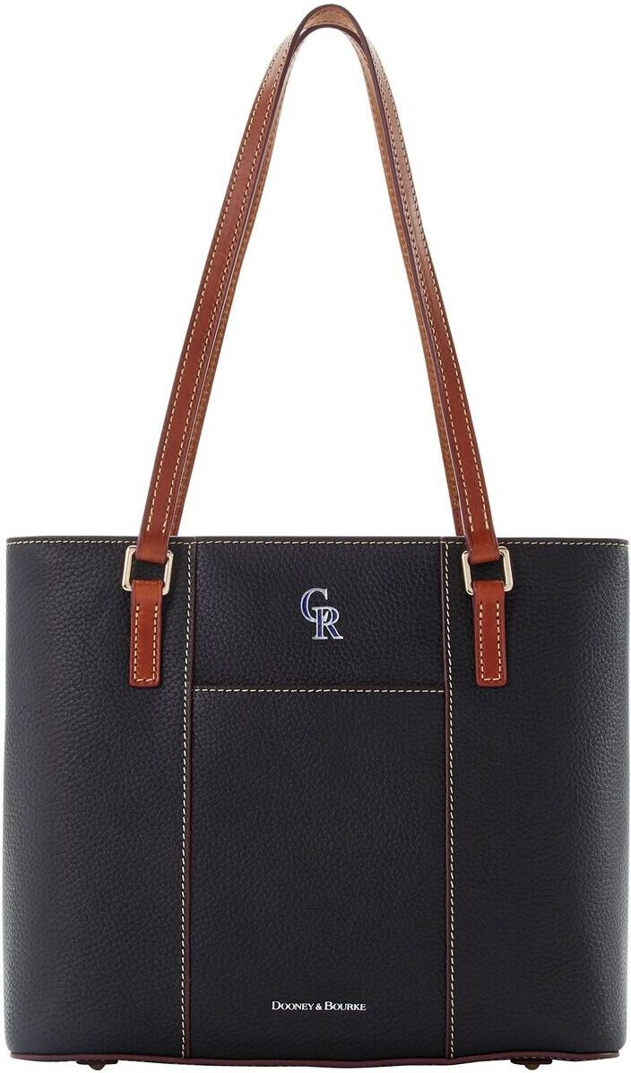 Dooney & Bourke Women's Dooney & Bourke Colorado Rockies Pebble Lexington Shopper Purse - Black