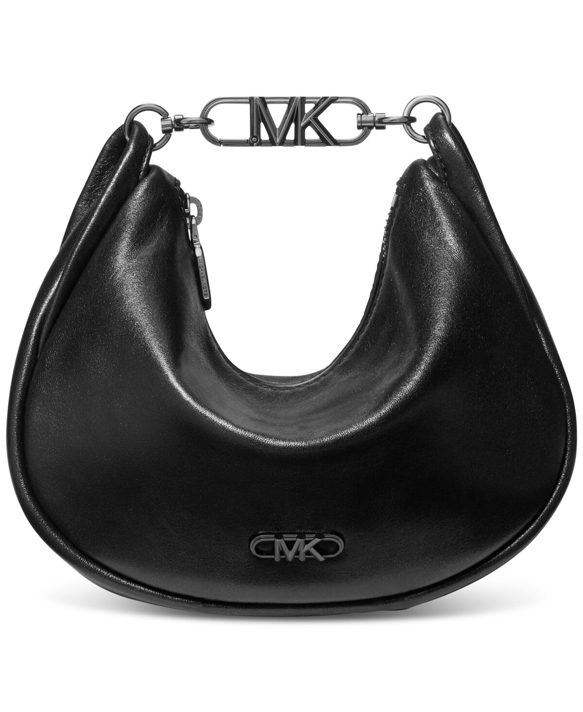 Michael Kors Michael Michael Kors Kendall Small Leather Shoulder Bag - Black