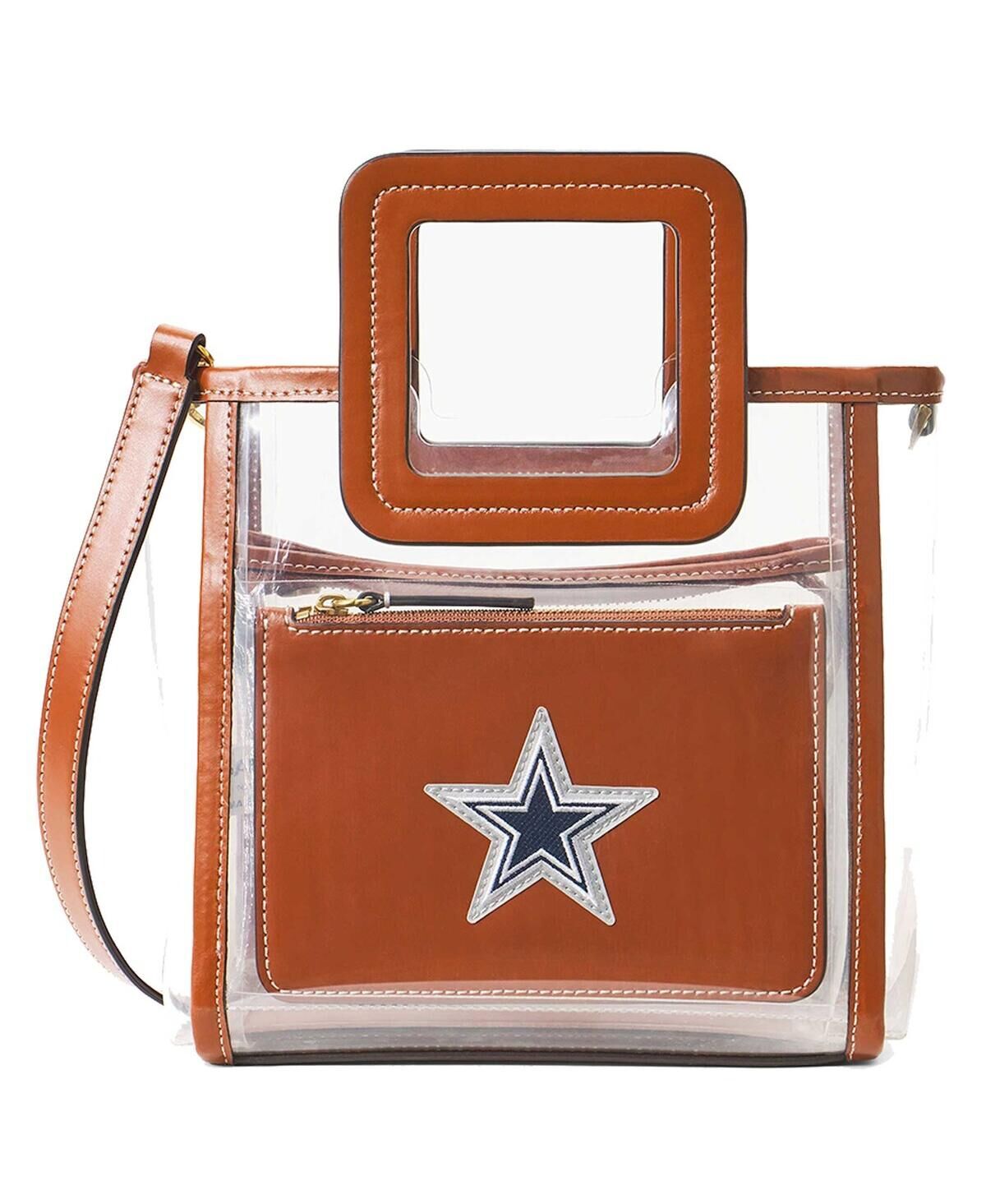 Staud Women's Staud Dallas Cowboys Clear Mini Shirley Bag - Clear