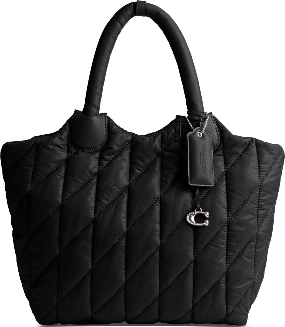 Coach Iris Large Nylon Tote - Lh/black