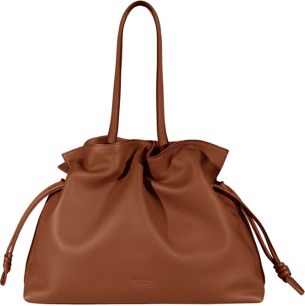 Esin Akan Women's Emma Leather Tote Bag - Brown