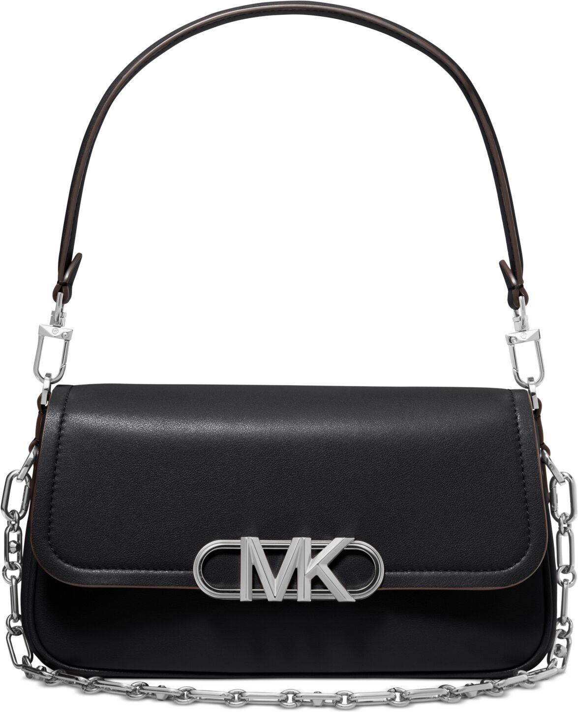 Michael Kors Michael Michael Kors Parker Convertible Pouchette Shoulder Bag - Black