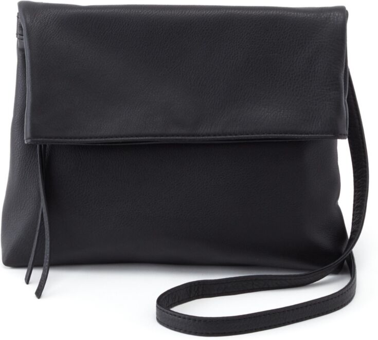 Hobo Draft Crossbody Bag - Black