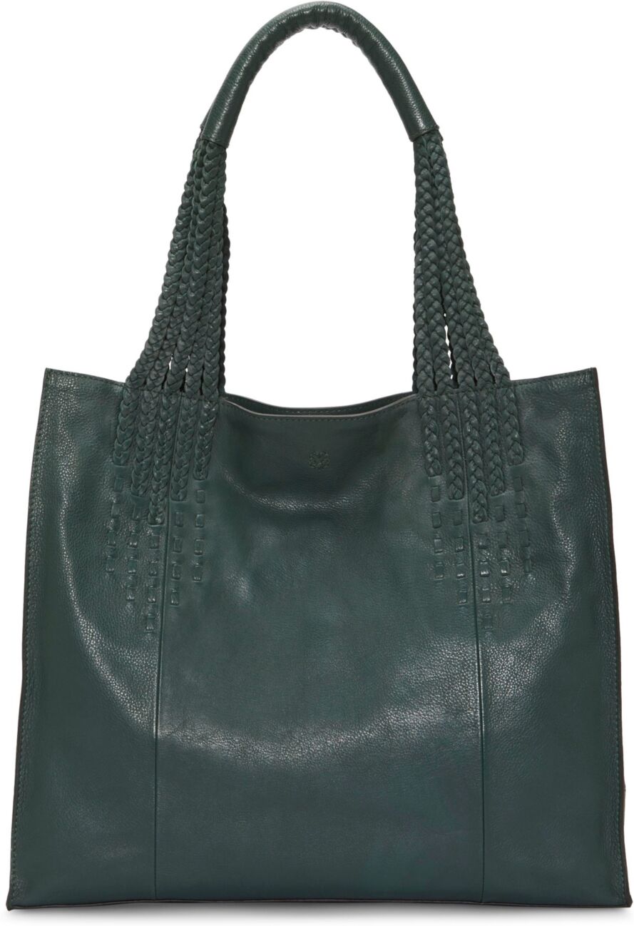 Lucky Brand Women's Mina Leather Tote Handbag - Bistro Green