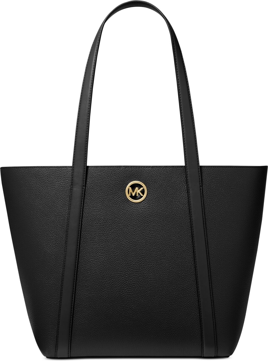 Michael Kors Michael Michael Kors Hadleigh Large Leather Tote - Black