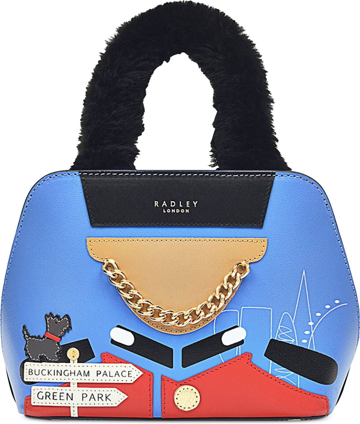 Radley London The Anniversary Minis Small Leather Handbag - Tranquil Blue