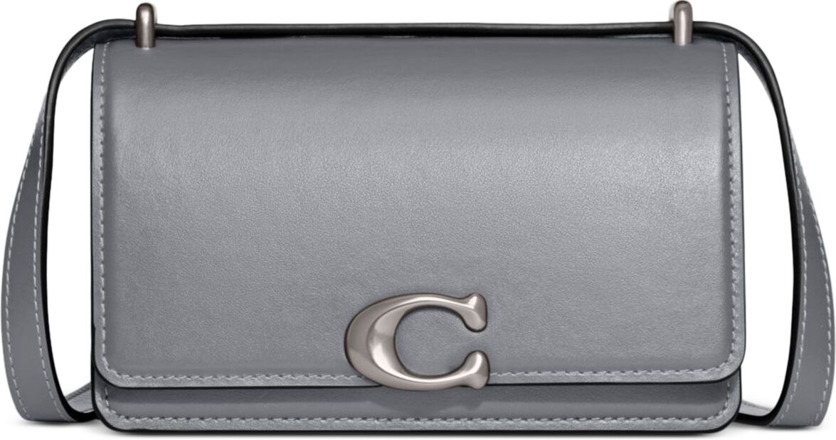 Coach Luxe Refined Calf Leather Bandit Crossbody Bag - Lh/grey Bl