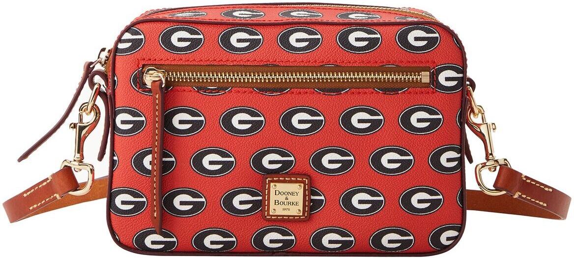 Dooney & Bourke Women's Dooney & Bourke Georgia Bulldogs Signature Camera Zip Crossbody Purse - Red