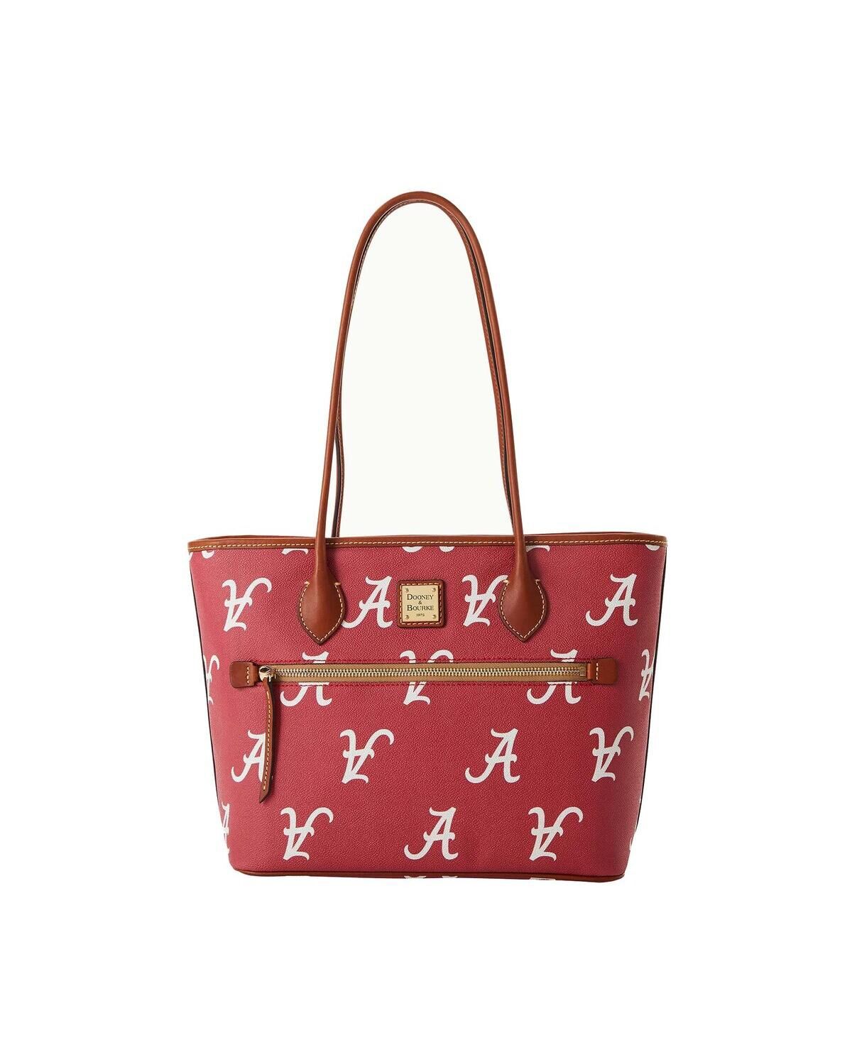 Dooney & Bourke Women's Dooney & Bourke Alabama Crimson Tide Sporty Monogram Large Zip Tote Bag - Red