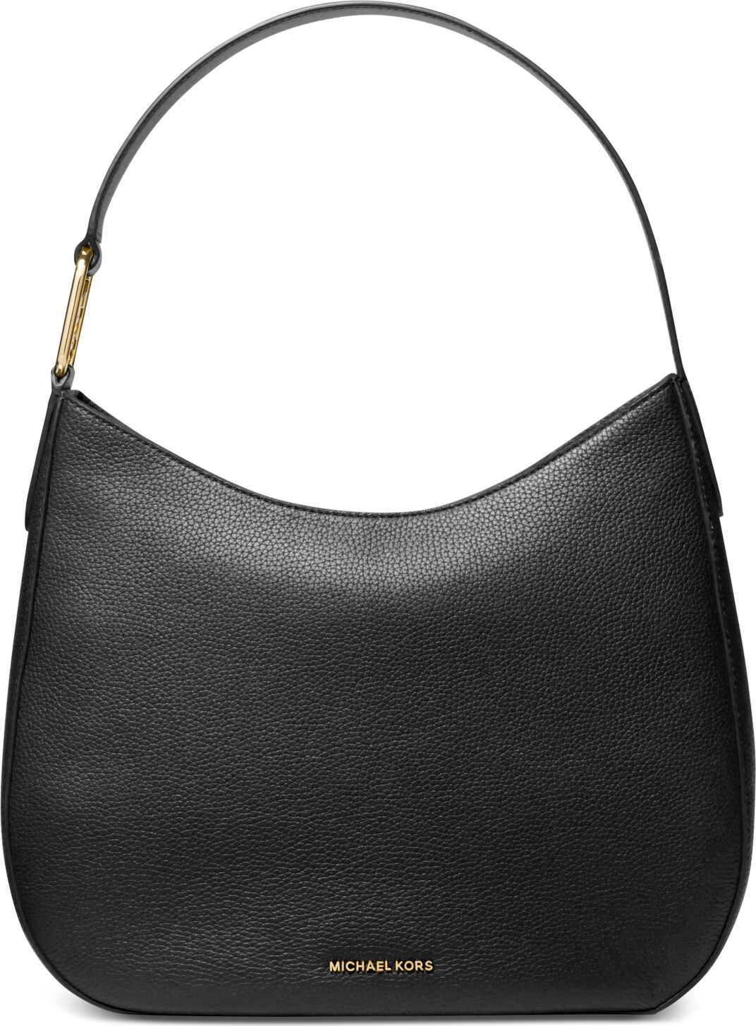 Michael Kors Michael Michael Kors Kensington Large Top Zip Hobo Shoulder - Black