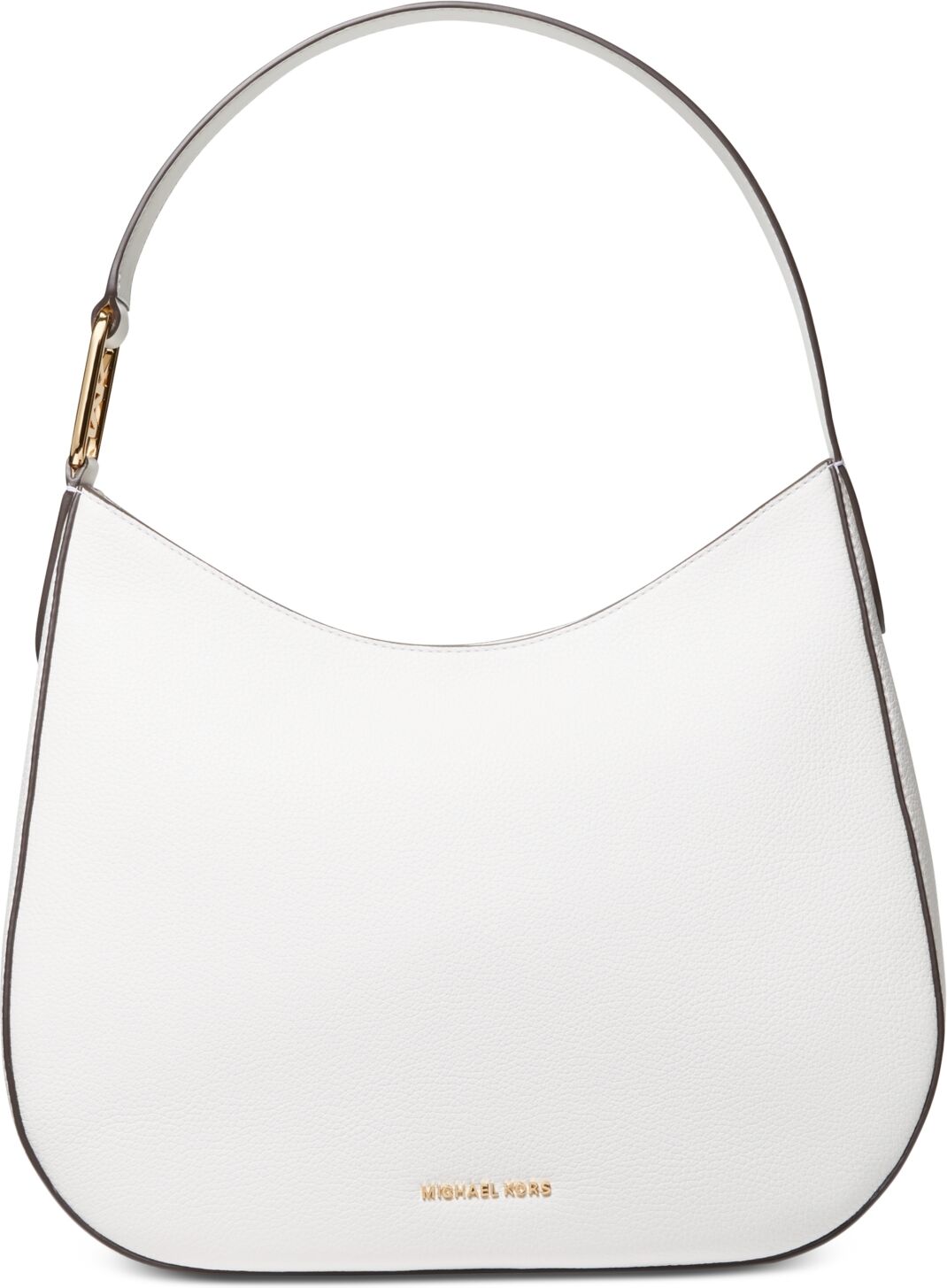 Michael Kors Michael Michael Kors Kensington Large Top Zip Hobo Shoulder - Optic White