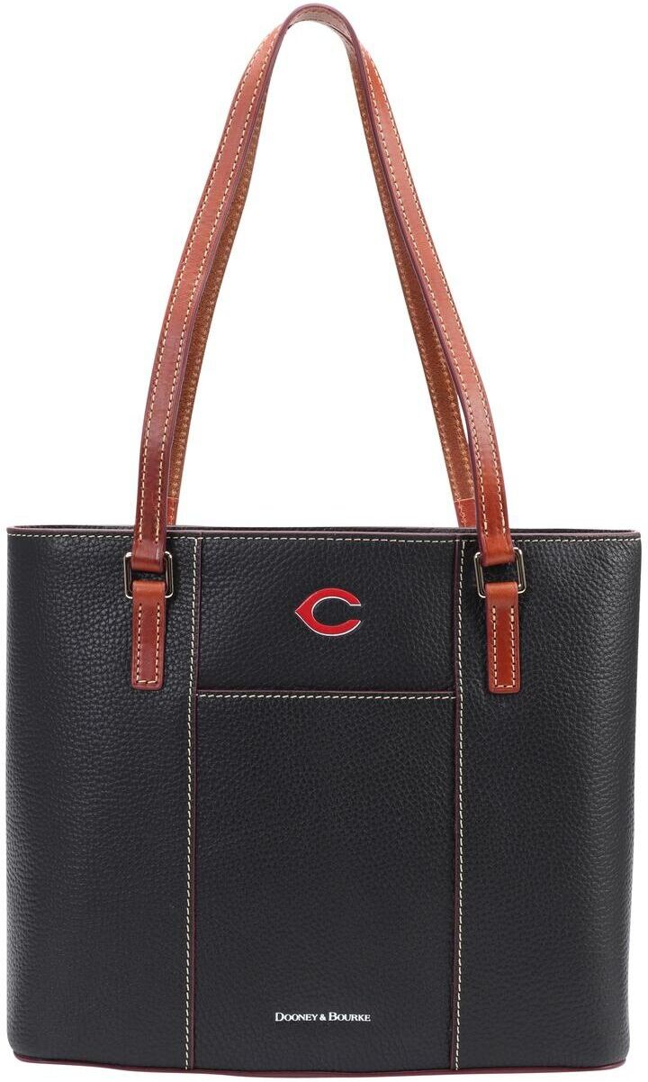 Dooney & Bourke Women's Dooney & Bourke Cincinnati Reds Pebble Lexington Shopper Purse - Black