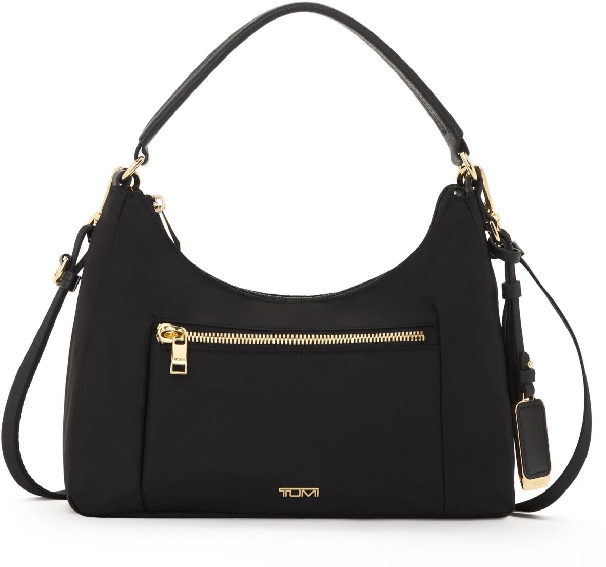 Tumi Voyageur Adelaide Hobo Crossbody - Black, Gold