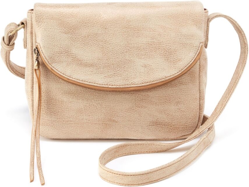 Hobo Fern Messenger Crossbody Bag - Gold leaf