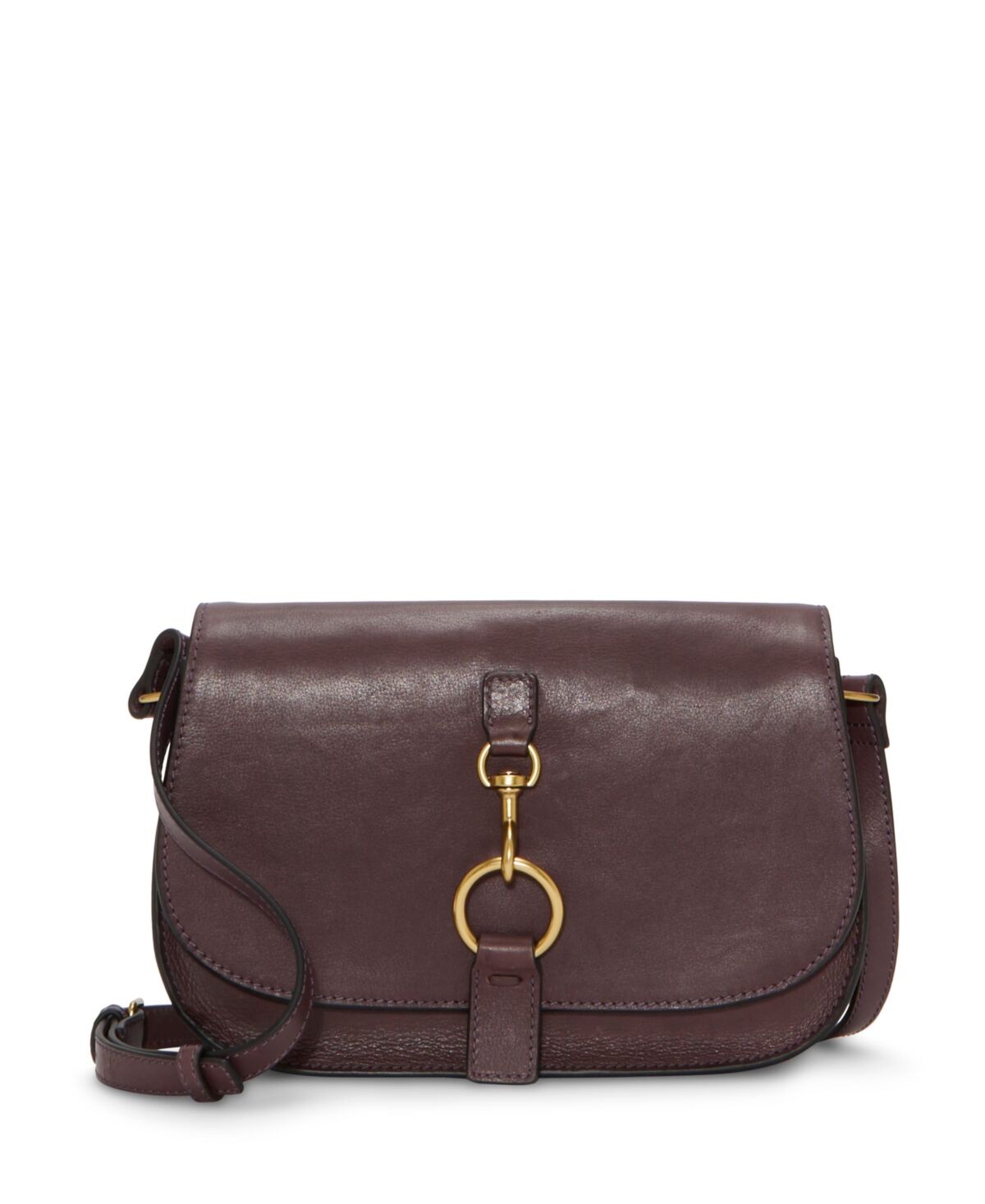 Lucky Brand Women's Kate Leather Crossbody Handbag - Blackberry