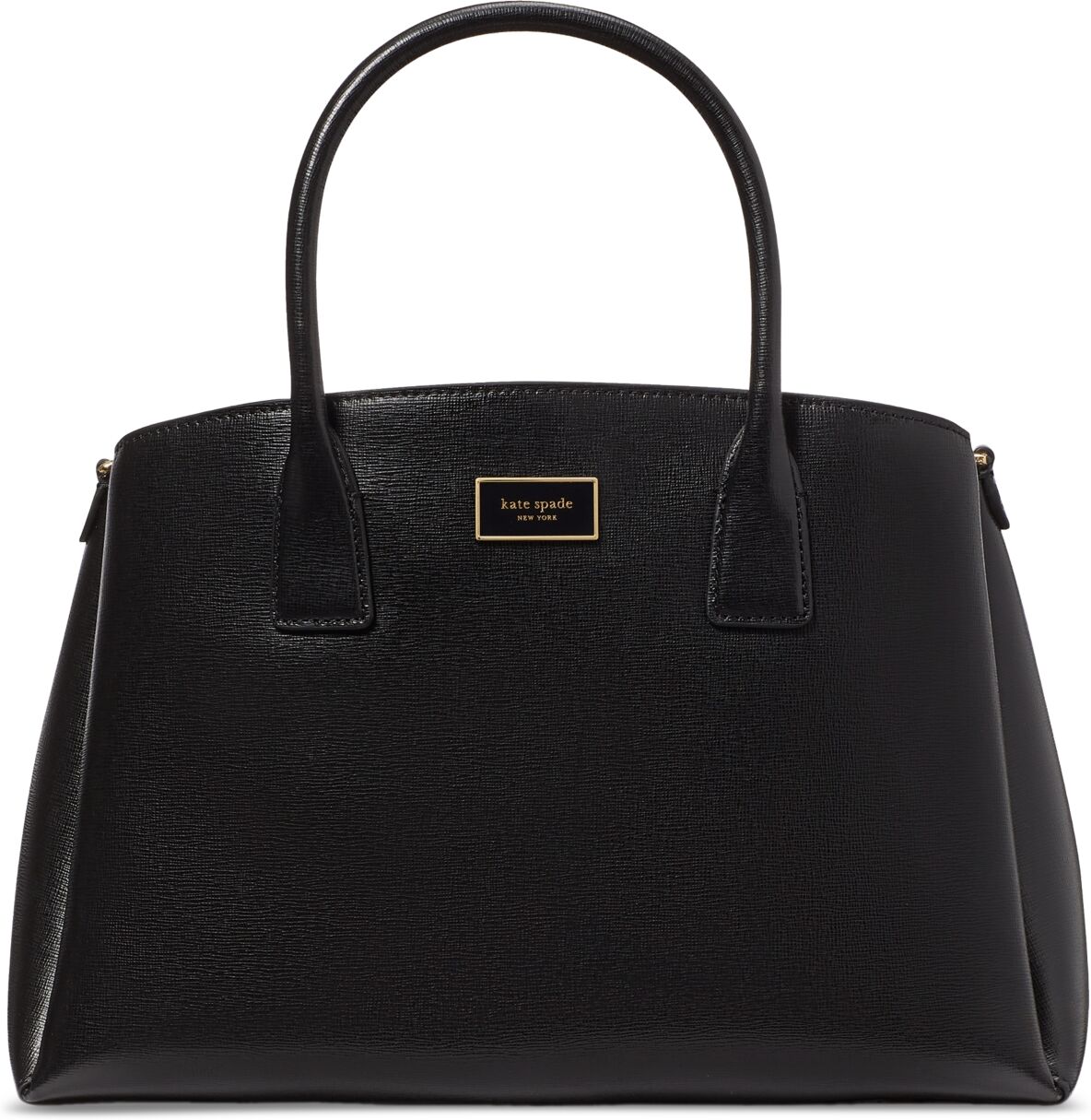 Kate Spade New York Serena Small Saffiano Leather Satchel - Black