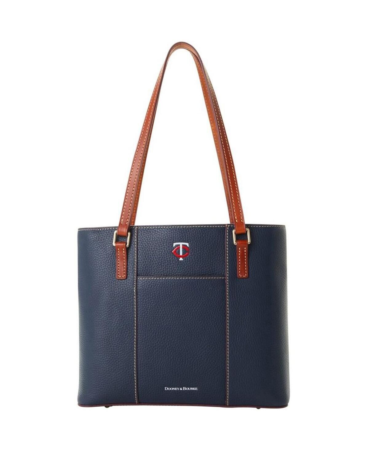 Dooney & Bourke Women's Dooney & Bourke Minnesota Twins Pebble Lexington Shopper Purse - Navy