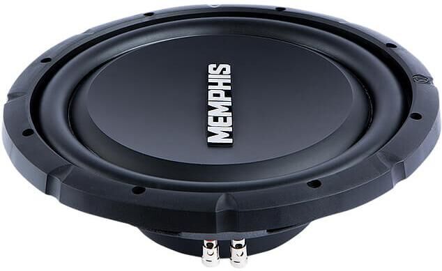 Memphis Audio 10 inch Shallow Subwoofer - Black