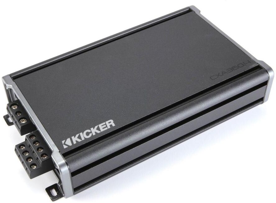 Kicker Cx Series 4-Channel Car Amplifier - Black