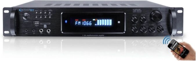 Technical Pro Digital Hybrid Amplifier/Preamp Tuner - Black