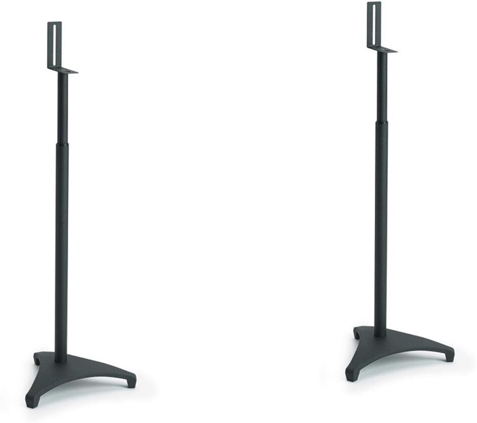 Sanus EFSat Adjustable Stands for Satellite Speakers - Pair (Black) - Black