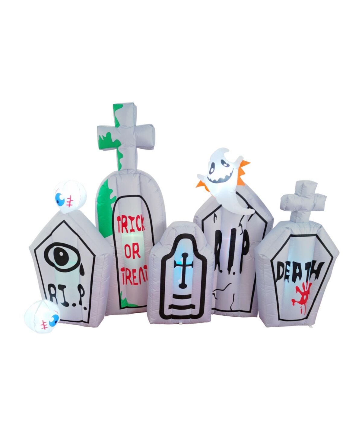 Seasonal Halloween Graveyard Inflatable - Multi