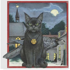 Trademark Global Francien Van Westering 'Halloween Black Cat' Canvas Art - 24