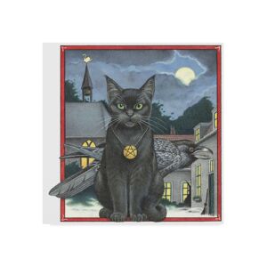Trademark Global Francien Van Westering 'Halloween Black Cat' Canvas Art - 35