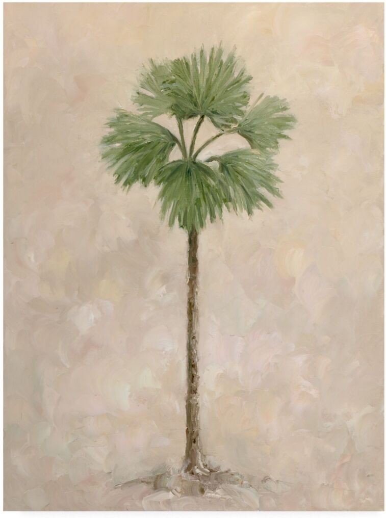 Trademark Global Debra Lake Palm Tree 3 Canvas Art - 36.5