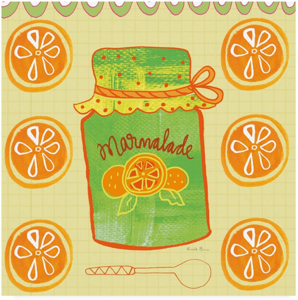 Trademark Global Farida Zaman Pretty Jams and Jellies Ii Canvas Art - 27