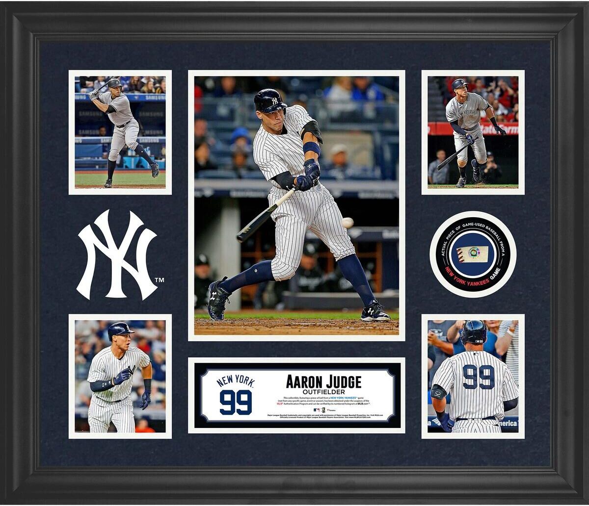 Fanatics Authentic Aaron Judge New York Yankees Framed 20