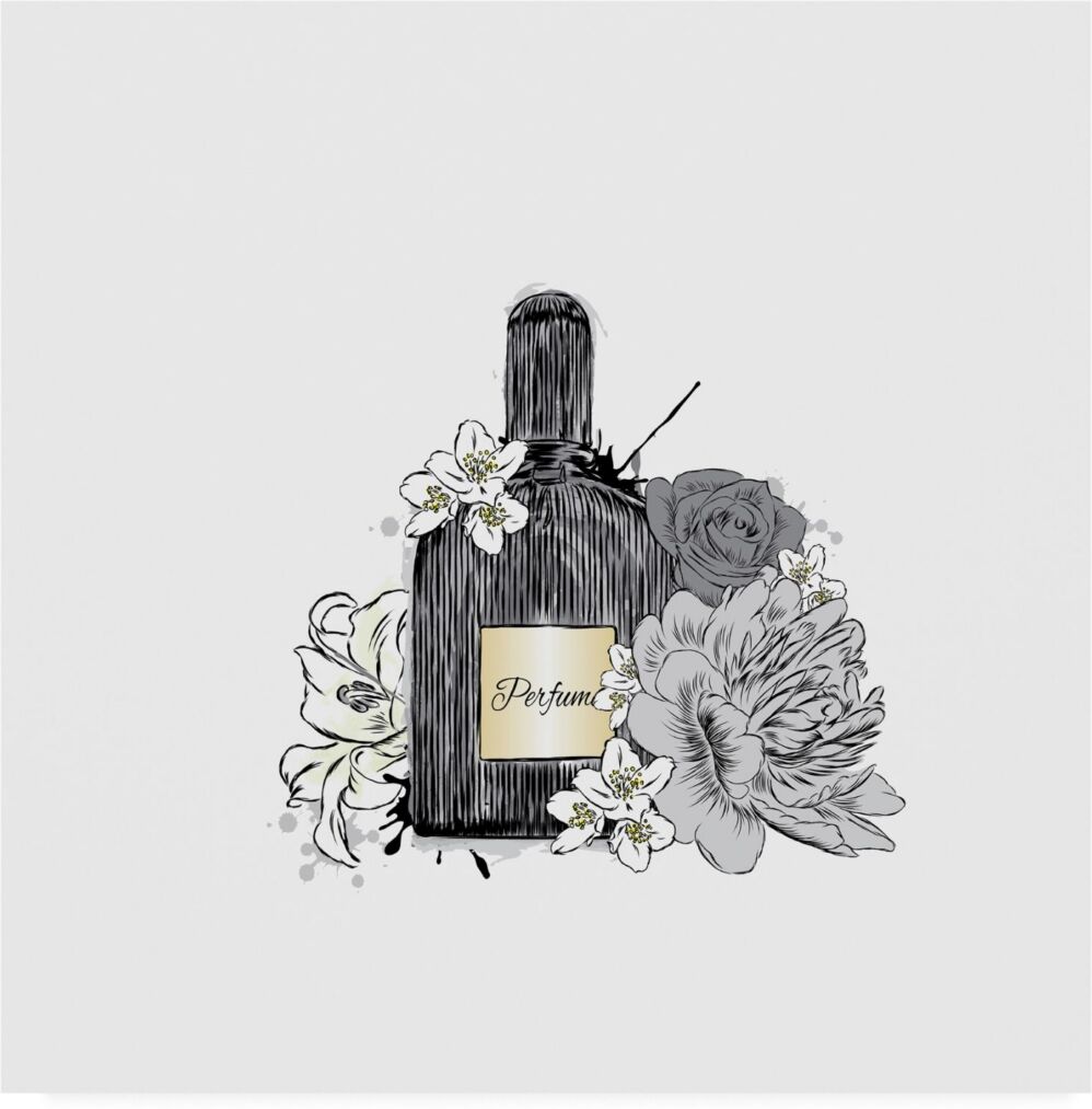 Trademark Global Incado Perfume Iv Canvas Art - 36.5