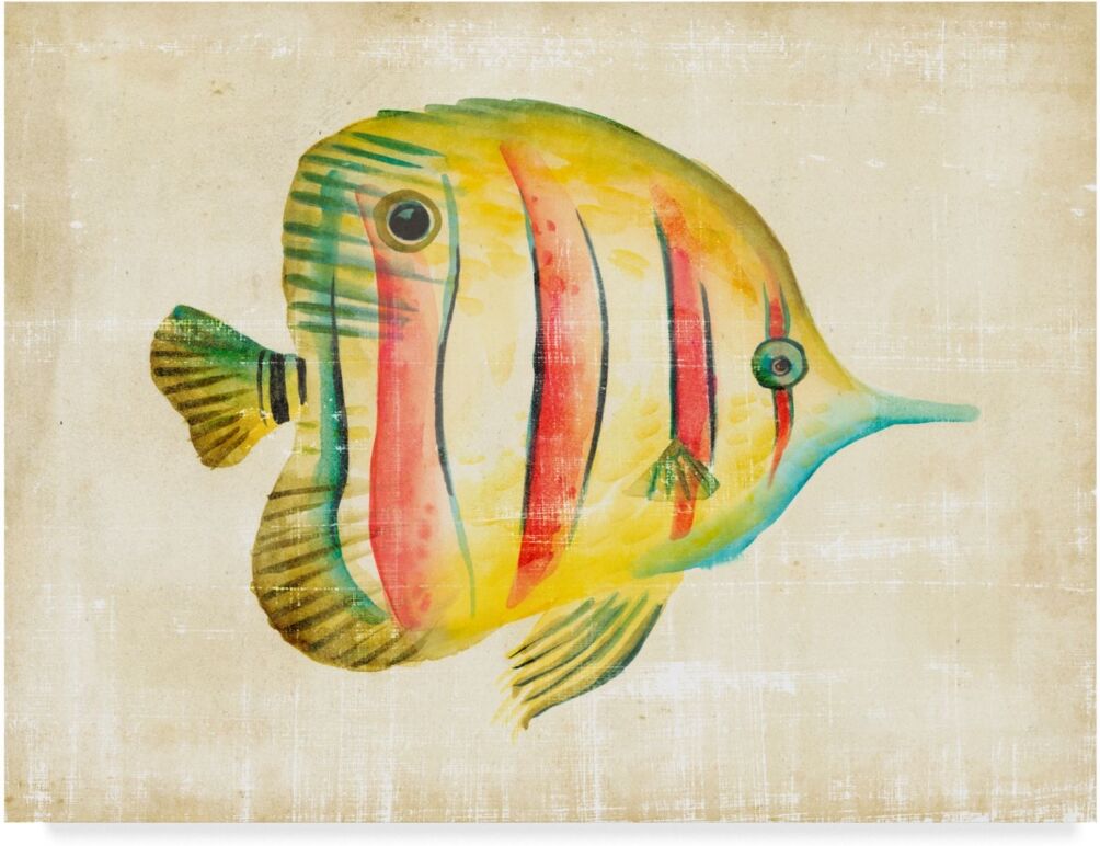 Trademark Global Chariklia Zarris Aquarium Fish Iii Canvas Art - 37