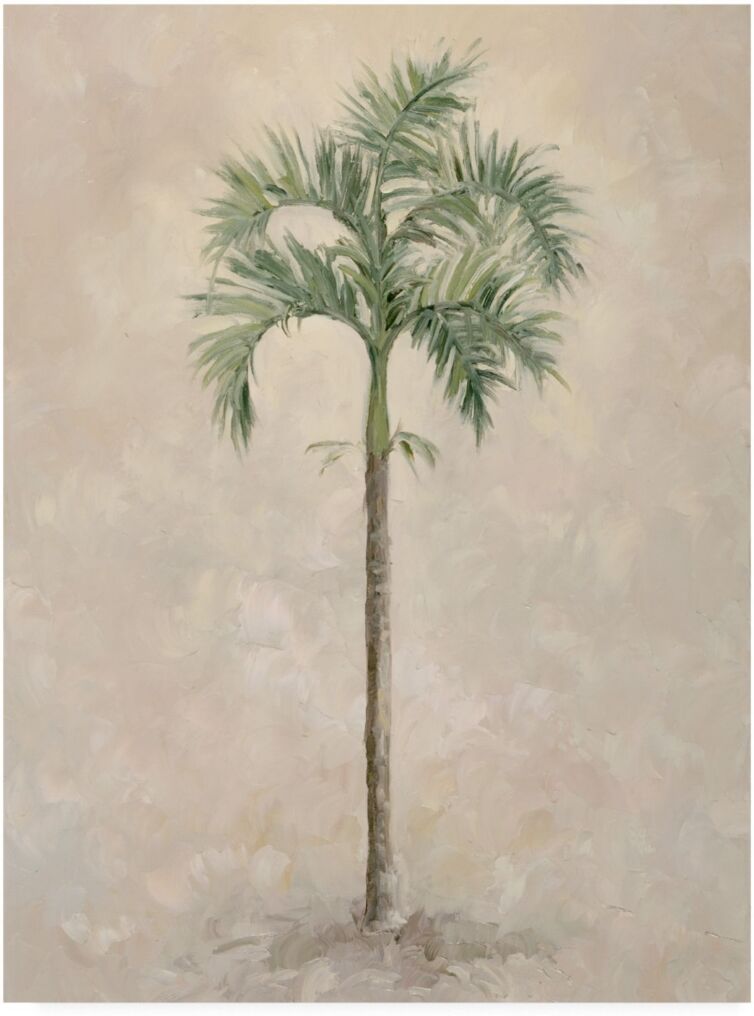 Trademark Global Debra Lake Palm Tree 4 Canvas Art - 36.5