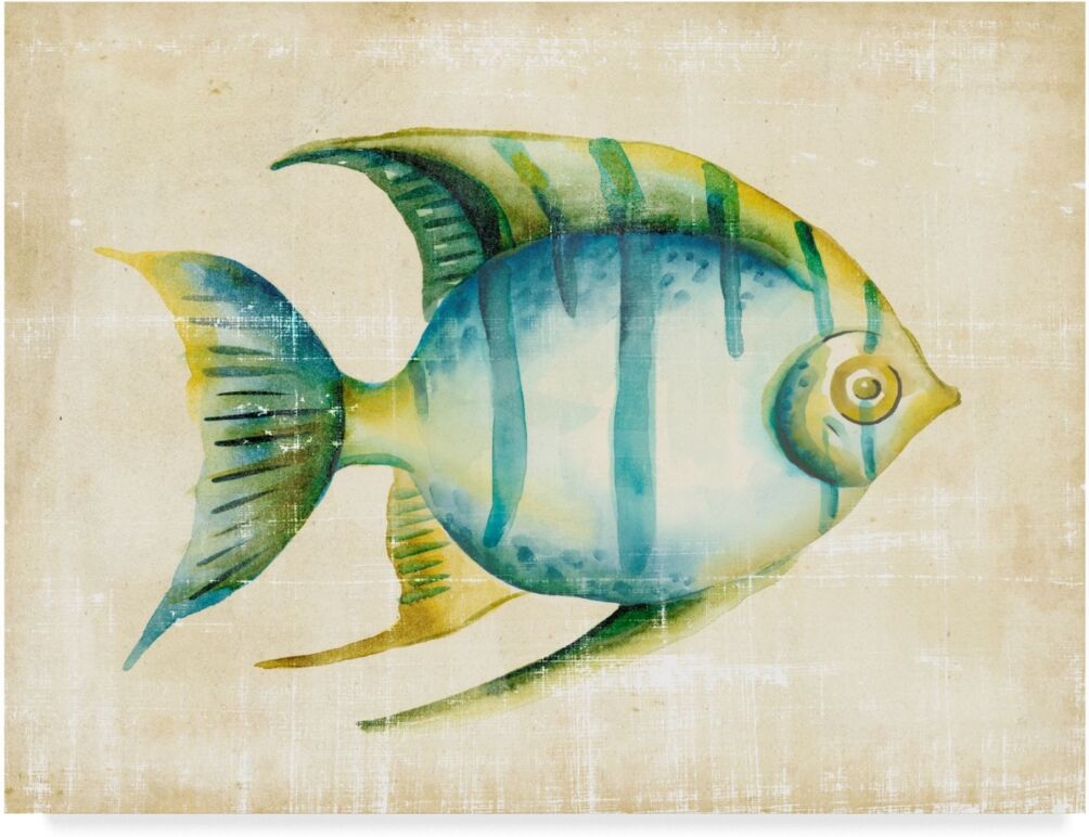 Trademark Global Chariklia Zarris Aquarium Fish I Canvas Art - 37